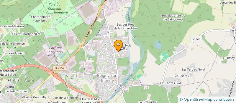 localisation de l'entreprise MADAME CORALINE PUJOL à BOIGNY-SUR-BIONNE