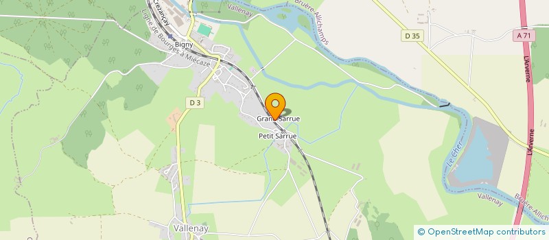 localisation de l'entreprise MADAME CORALINE RENOU  VALLENAY