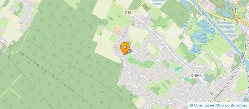 localisation de l'entreprise MADAME CORALINE STEFANIAK  FRESNES-SUR-ESCAUT