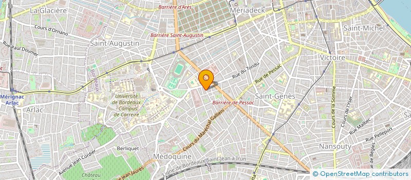 localisation de l'entreprise MADAME CORALINE VAZ  CAYENNE