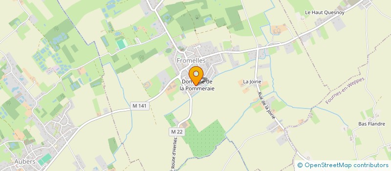 localisation de l'entreprise MADAME CORALINE VELLA  FROMELLES