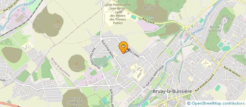 localisation de l'entreprise MADAME CORALISE BOISTEL à BRUAY-LA-BUISSIERE