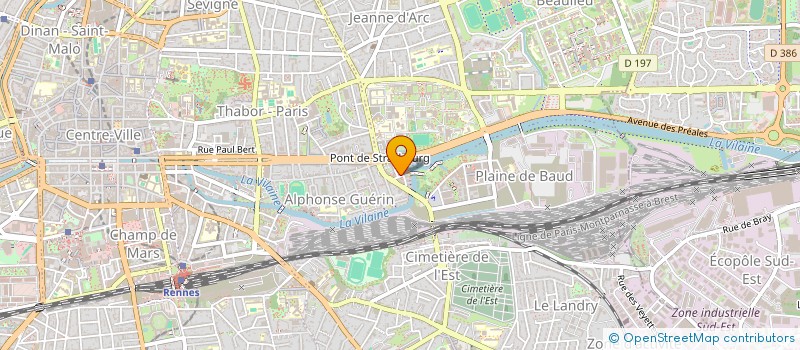 localisation de l'entreprise MADAME CORALISTONE METSA MIKAM  RENNES