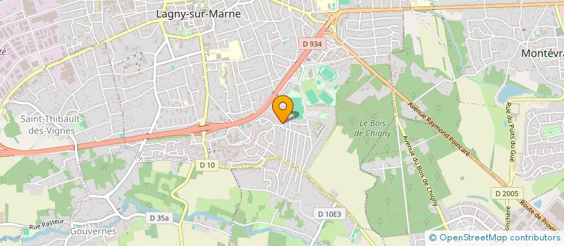 localisation de l'entreprise MADAME CORALY BERTHY  LAGNY-SUR-MARNE