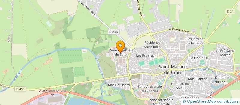 localisation de l'entreprise MADAME CORALY RODRIGUEZ  SAINT-PIERRE