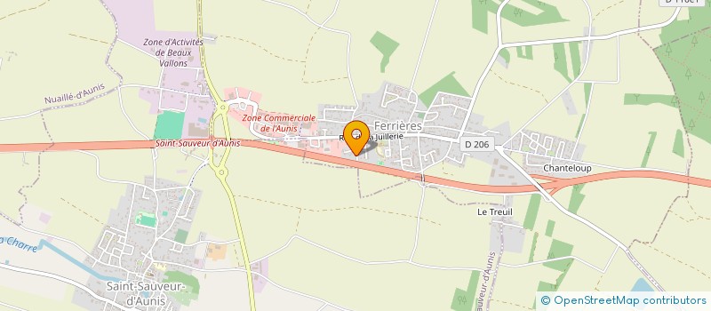 localisation de l'entreprise MADAME CORALYNE FAVRE  FERRIERES