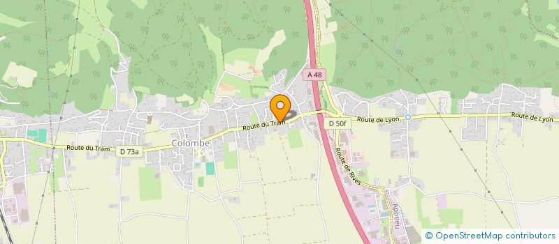 localisation de l'entreprise MADAME CORALYNE MENDES  COLOMBE