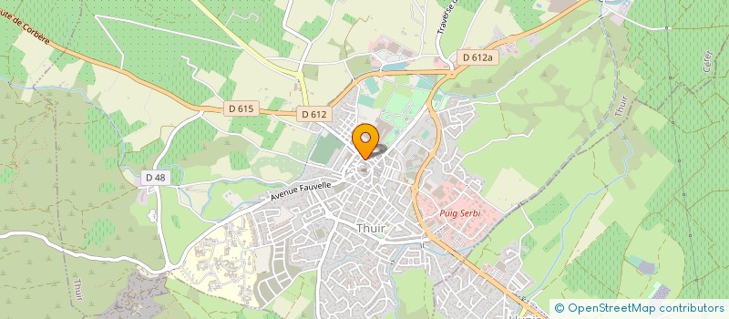 localisation de l'entreprise MADAME CORDELIA LYMAN DIXON  THUIR