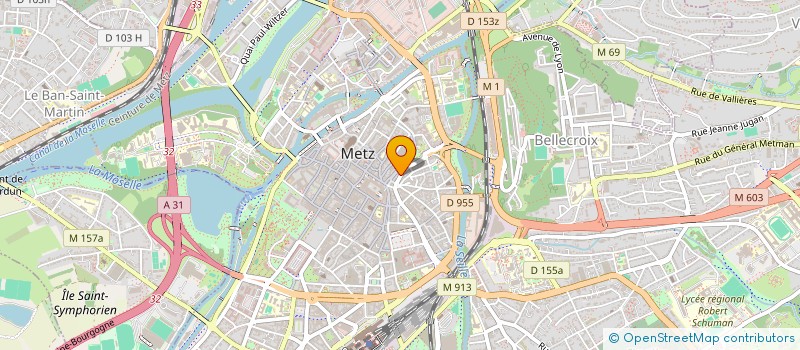 localisation de l'entreprise MADAME CORDELIA SCHAAF  METZ