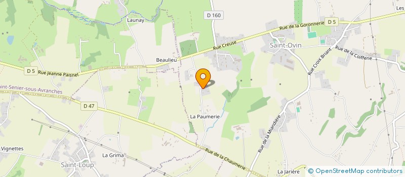 localisation de l'entreprise MADAME CORENE CAUBEL à TIREPIED-SUR-SEE