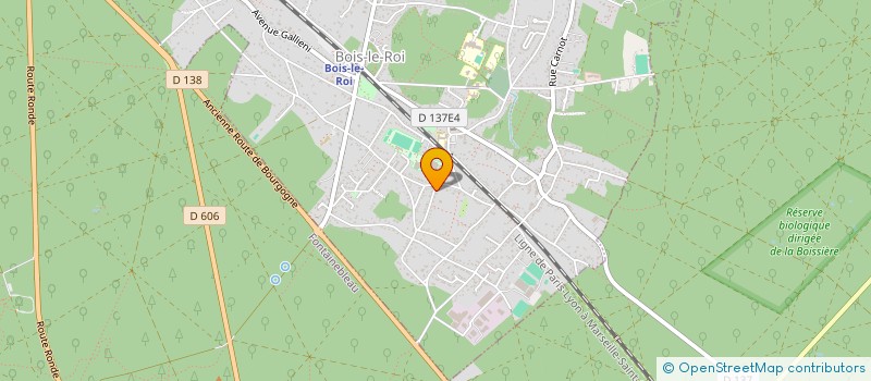 localisation de l'entreprise MADAME CORENTINE BODIN  BOIS LE ROI