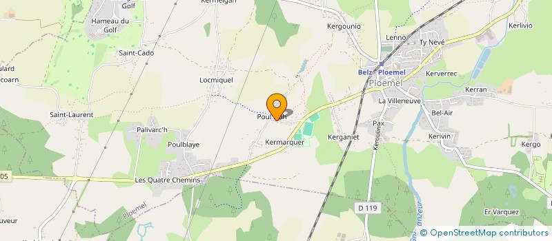 localisation de l'entreprise MADAME CORENTINE NIEROZ  PLOEMEL