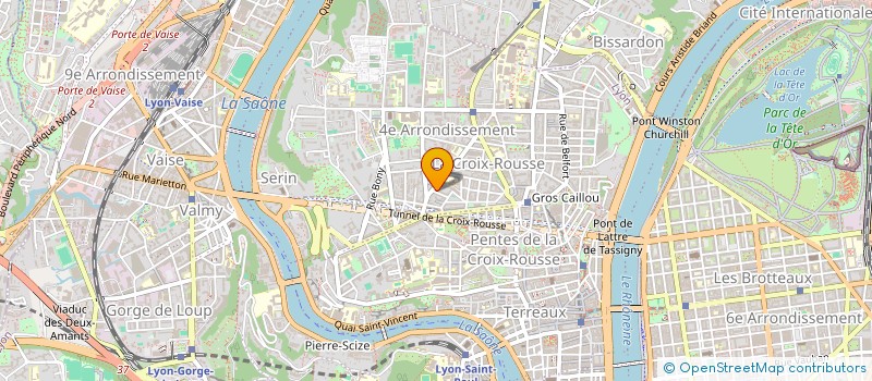 localisation de l'entreprise MADAME CORENTINE VAN STRAATEN à LYON