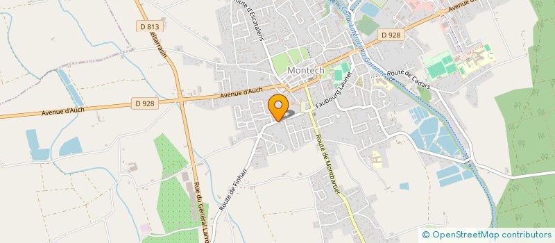 localisation de l'entreprise MADAME CORIANDRE GRICOURT  MONTECH