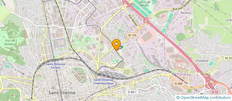 localisation de l'entreprise MADAME CORIE VANKEERBERGHEN  SAINT-ETIENNE