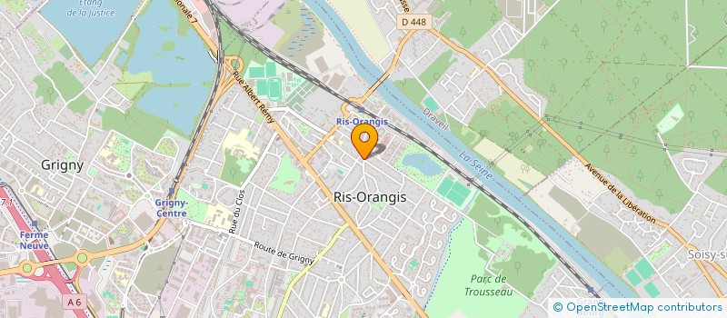 localisation de l'entreprise MADAME CORINA BERZOI à RIS-ORANGIS