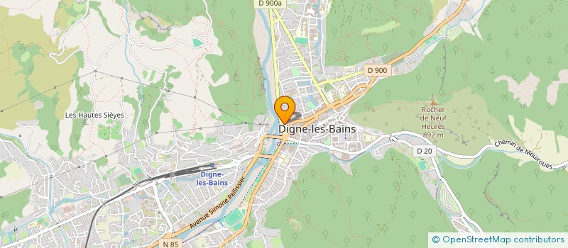 localisation de l'entreprise MADAME CORINA CORNEANU à DIGNE-LES-BAINS