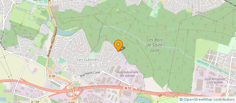 localisation de l'entreprise MADAME CORINA FABRY  PLAISIR