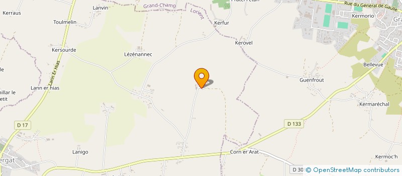 localisation de l'entreprise MADAME CORINA LUPASCU  PLUMERGAT