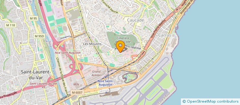 localisation de l'entreprise MADAME CORINA NUTA à NICE