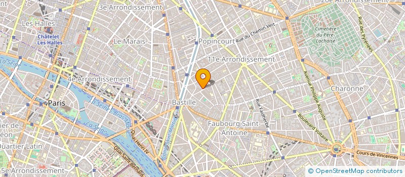 localisation de l'entreprise MADAME CORINA PALLAIS  PARIS