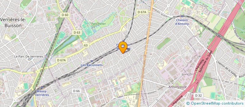 localisation de l'entreprise MADAME CORINA PETROV  ANTONY