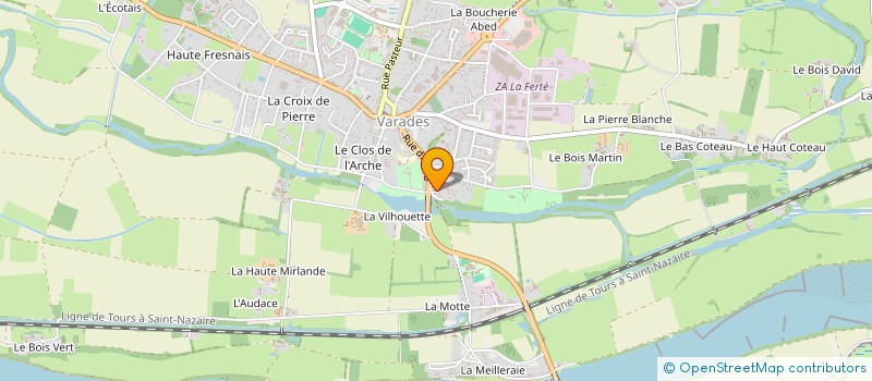 localisation de l'entreprise MADAME CORINA ROSTAS à LOIREAUXENCE