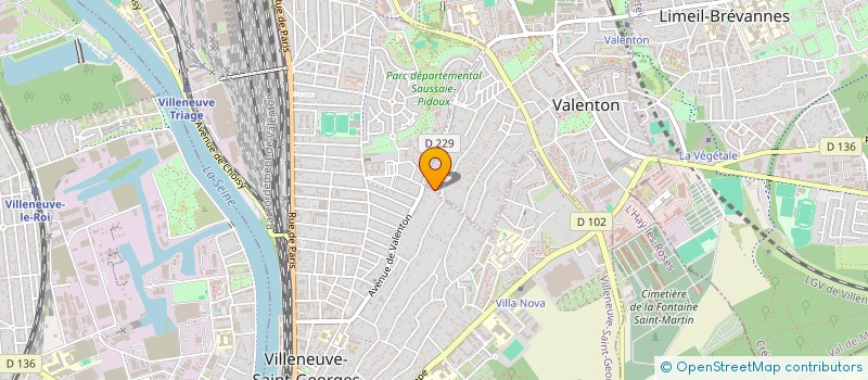 localisation de l'entreprise MADAME CORINA SORESCU à VILLENEUVE-SAINT-GEORGES