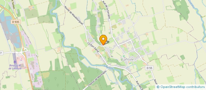 localisation de l'entreprise MADAME CORINE ALBERT  VIDOUZE