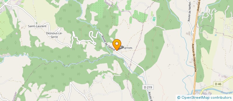 localisation de l'entreprise MADAME CORINE ALLEMAND  SIGOYER