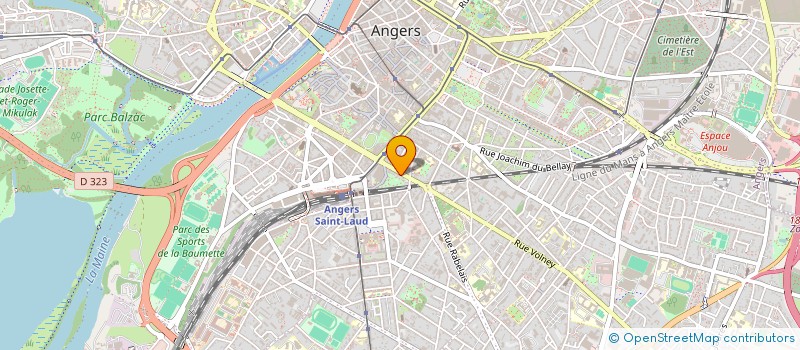 localisation de l'entreprise MADAME CORINE BENHAMMOU  ANGERS