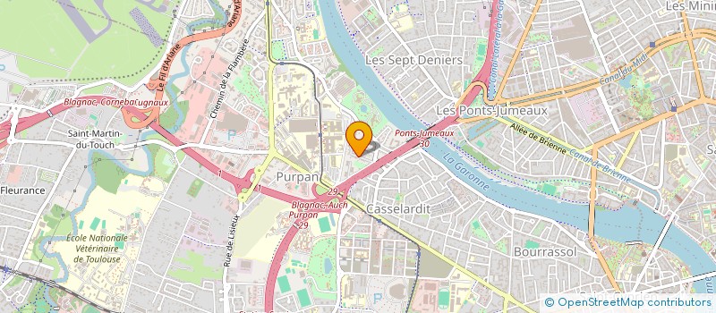 localisation de l'entreprise MADAME CORINE BONADEI à TOULOUSE