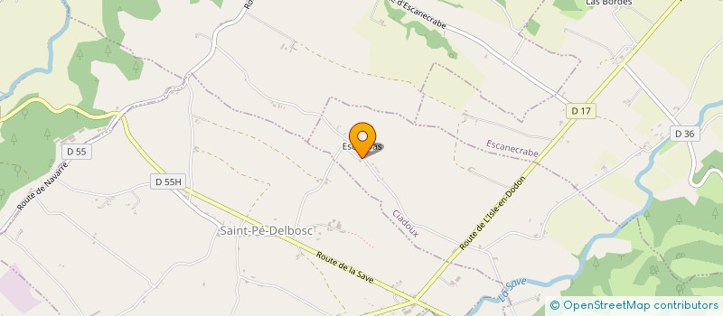 localisation de l'entreprise MADAME CORINE BRESSOLLES  CIADOUX