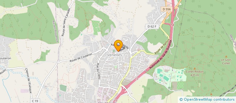 localisation de l'entreprise MADAME CORINE CAZZOLA  VENELLES