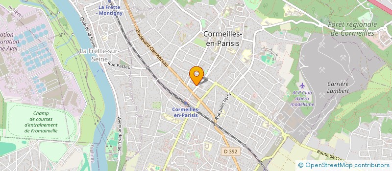 localisation de l'entreprise MADAME CORINE CHARTRELLE  CORMEILLES-EN-PARISIS