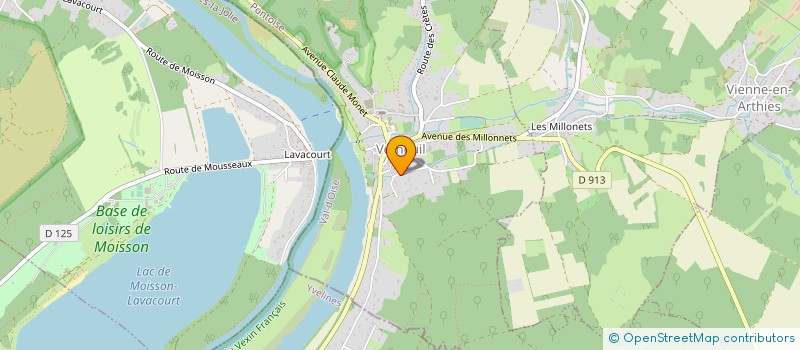 localisation de l'entreprise MADAME CORINE DEBORDEAU à VETHEUIL