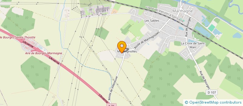 localisation de l'entreprise MADAME CORINE DEVILLIERES  MARMAGNE