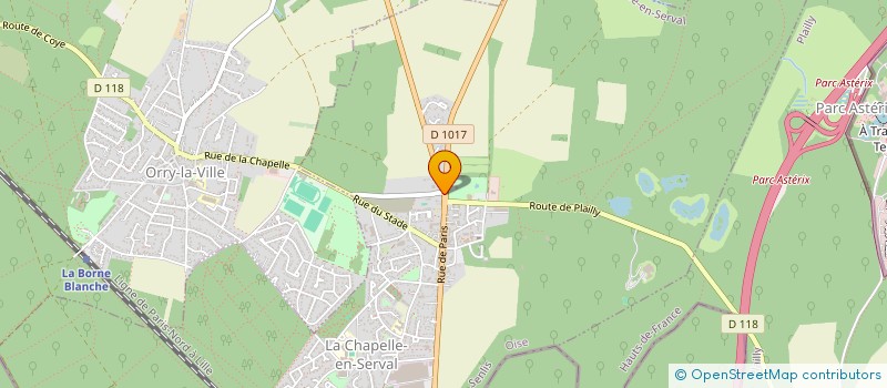 localisation de l'entreprise MADAME CORINE DIGDAN  LA CHAPELLE-EN-SERVAL