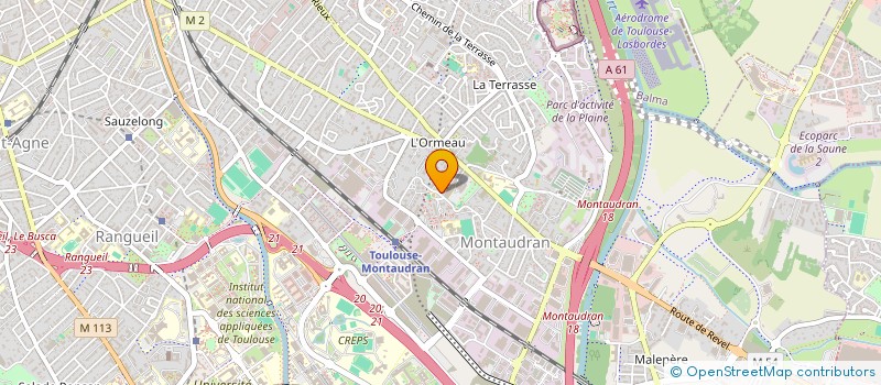 localisation de l'entreprise MADAME CORINE FEDOU à TOULOUSE