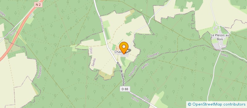 localisation de l'entreprise MADAME CORINE FOUILLE  VAUCIENNES