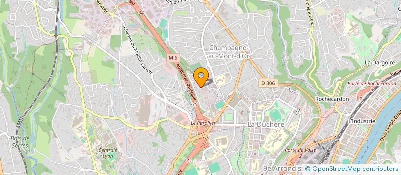 localisation de l'entreprise MADAME CORINE HUGO  ECULLY