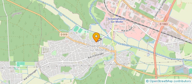 localisation de l'entreprise MADAME CORINE KLECK à SCHWEIGHOUSE-SUR-MODER