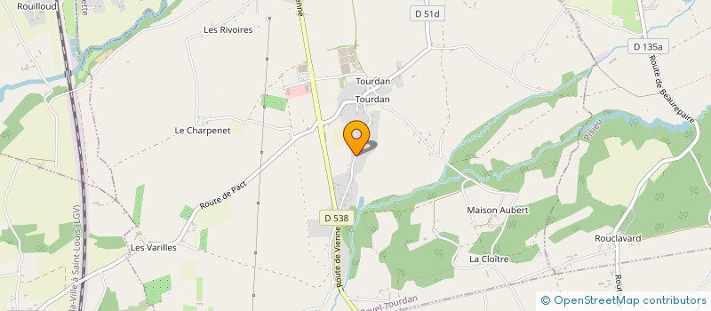 localisation de l'entreprise MADAME CORINE LAMBERT  REVEL-TOURDAN