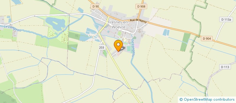 localisation de l'entreprise MADAME CORINE LARMINY à FRESNES-EN-WOEVRE