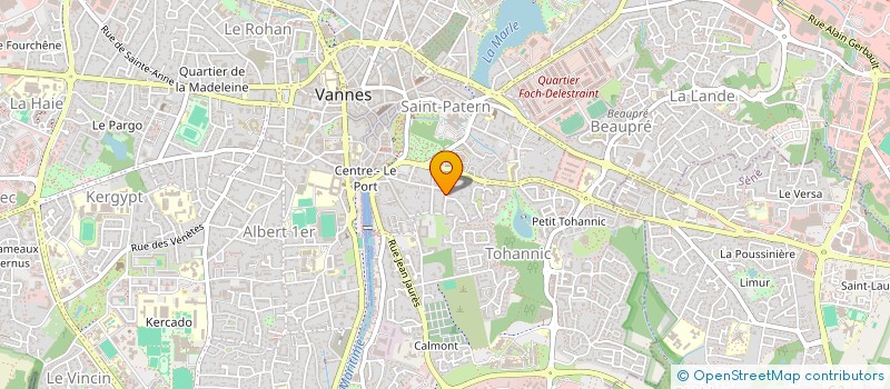 localisation de l'entreprise MADAME CORINE LAURENCERENEE BENICHOU à VANNES