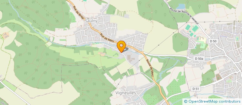 localisation de l'entreprise MADAME CORINE LE - THERY  SAULNY