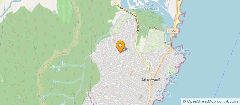 localisation de l'entreprise MADAME CORINE LOPEZ à FREJUS