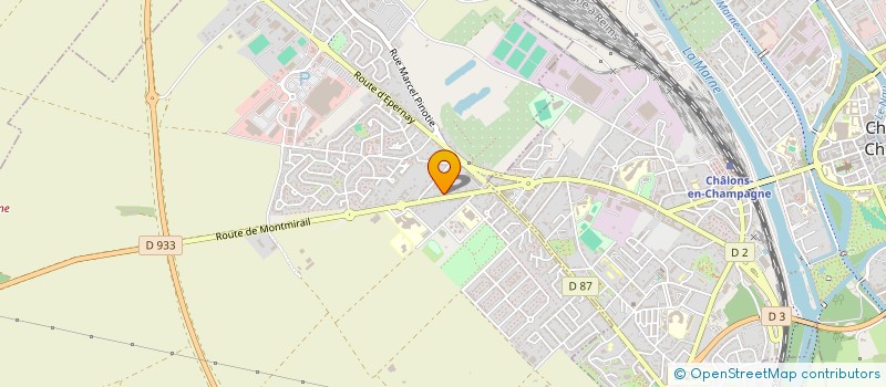 localisation de l'entreprise MADAME CORINE LUCIE GHISLAI FELIX  FAGNIERES