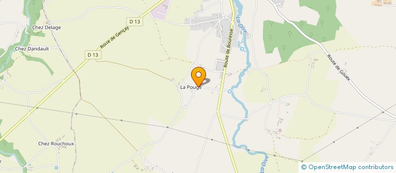 localisation de l'entreprise MADAME CORINE MARCHAND  VERRIERES