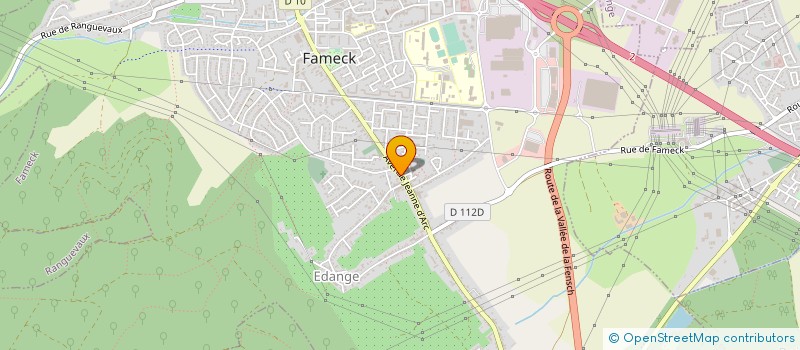 localisation de l'entreprise MADAME CORINE MARTIN  SAINT-JULIEN-LES-METZ